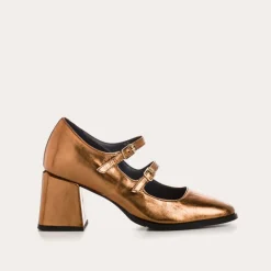 BABIES A TALONS BONIE CUIR METALLISE