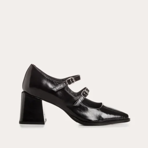 BABIES A TALONS BONIE CUIR METALLISE