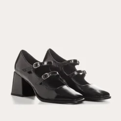 BABIES A TALONS BONIE CUIR METALLISE