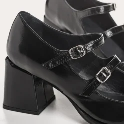 BABIES A TALONS BONIE CUIR METALLISE