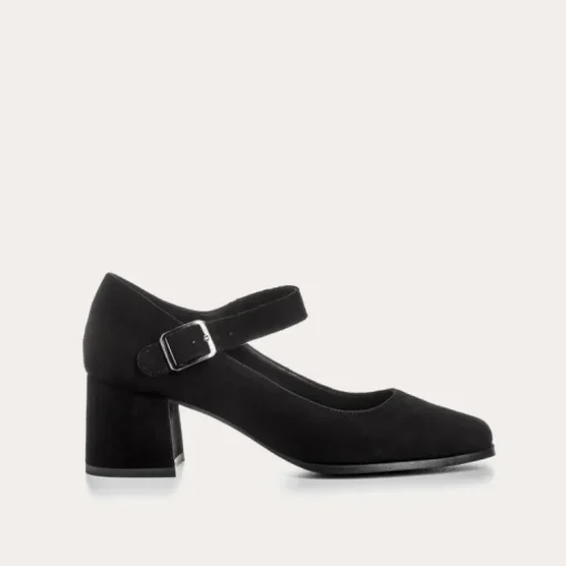 BABIES A TALONS GINGER CUIR VELOURS