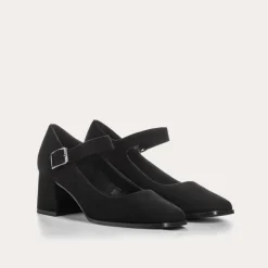 BABIES A TALONS GINGER CUIR VELOURS
