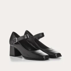 BABIES A TALONS GINGER CUIR
