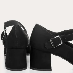 BABIES A TALONS GINGER CUIR VELOURS