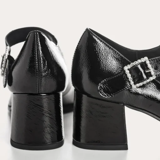 BABIES A TALONS GLORIA CUIR VERNIS