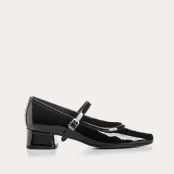 BABIES A TALONS KELLY CUIR VERNIS
