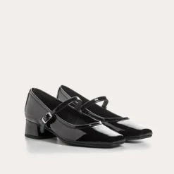 BABIES A TALONS KELLY CUIR VERNIS