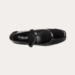 BABIES A TALONS KELLY CUIR VERNIS