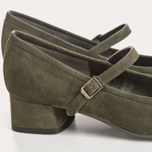 BABIES A TALONS KELLY CUIR VELOURS