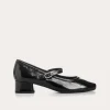 BABIES A TALONS KELLY STRASS CUIR NAPLAK