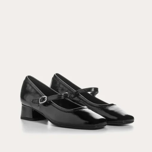 BABIES A TALONS KELLY STRASS CUIR NAPLAK