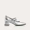 BABIES A TALONS LADY CUIR METALLISE