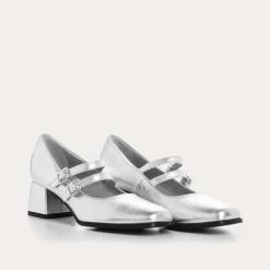 BABIES A TALONS LADY CUIR METALLISE