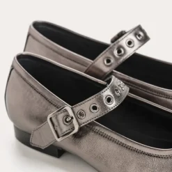 BABIES CELESTA CUIR METALLISE
