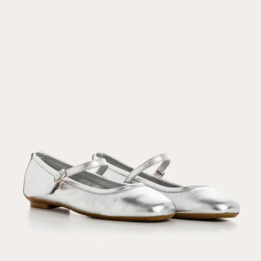 BABIES HONOR CUIR METALLISE