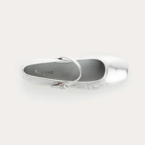 BABIES HONOR CUIR METALLISE