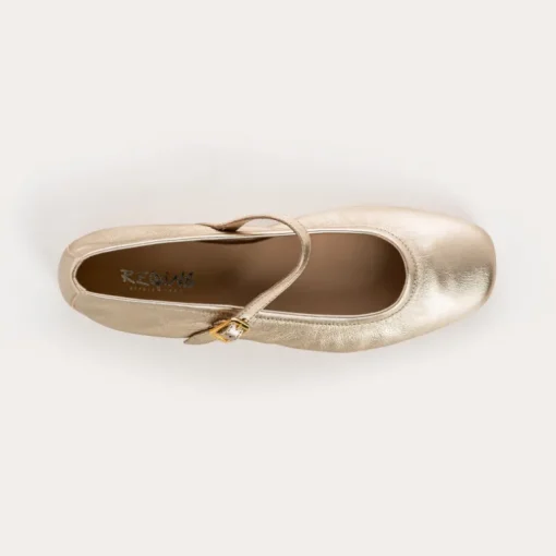BABIES HONOR CUIR METALLISE