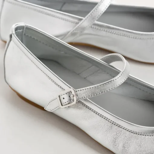 BABIES HONOR CUIR METALLISE