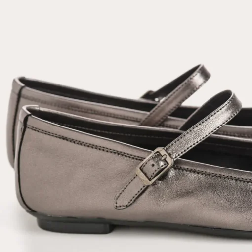 BABIES HONOR CUIR METALLISE
