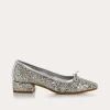 BALLERINES A TALONS FETICHE GLITTER