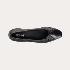 BALLERINES A TALONS FETICHE CUIR