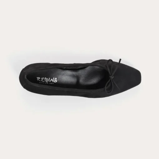 BALLERINES A TALONS FETICHE CUIR VELOURS