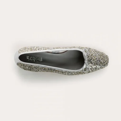 BALLERINES A TALONS FETICHE GLITTER