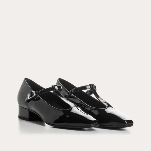 BALLERINES A TALONS FILOMENE VERNIS