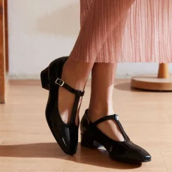BALLERINES A TALONS FILOMENE VERNIS