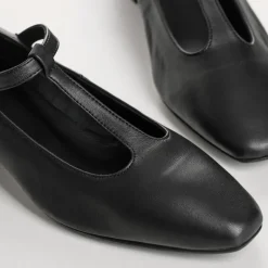 BALLERINES A TALONS FILOMENE CUIR
