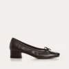 BALLERINES A TALONS KYRIEL CUIR