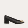 BALLERINES A TALONS RAFAELLE CUIR