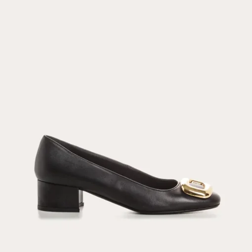 BALLERINES A TALONS RAFAELLE CUIR