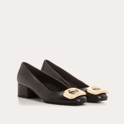 BALLERINES A TALONS RAFAELLE CUIR