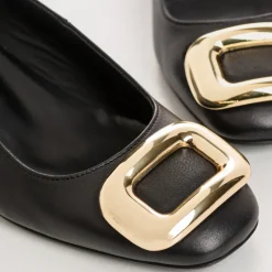 BALLERINES A TALONS RAFAELLE CUIR