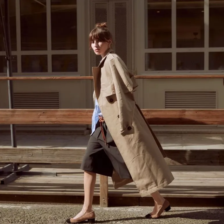 BALLERINES A TALONS RIVIERA CUIR VELOURS