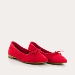 BALLERINES CARMEN CUIR VELOURS CC