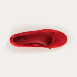 BALLERINES CARMEN CUIR VELOURS CC