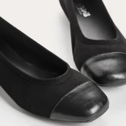 BALLERINES HALCINE CUIR VELOURS