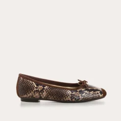 BALLERINES HARMONY CUIR SERPENT