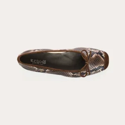 BALLERINES HARMONY CUIR SERPENT