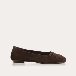 BALLERINES HARMONY CUIR VELOURS CC
