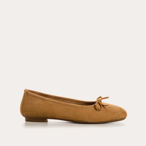 BALLERINES HARMONY CUIR VELOURS CC