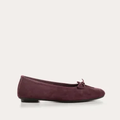 BALLERINES HARMONY CUIR VELOURS