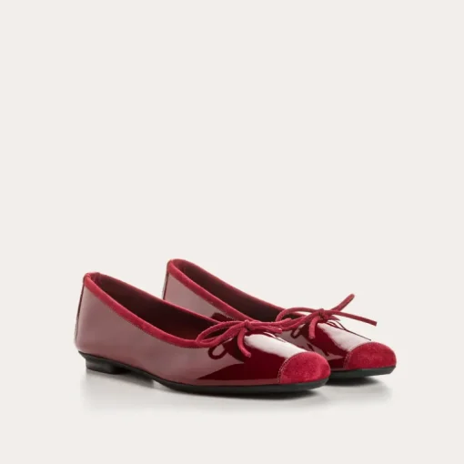 BALLERINES HARMONY CUIR VERNIS