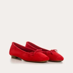 BALLERINES HARMONY CUIR VELOURS CC