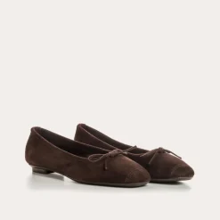 BALLERINES HARMONY CUIR VELOURS CC