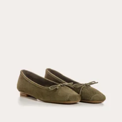 BALLERINES HARMONY CUIR VELOURS CC