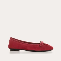 BALLERINES HARMONY CUIR VELOURS