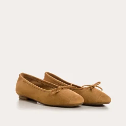 BALLERINES HARMONY CUIR VELOURS CC